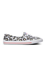 CHUCK TAYLOR ALL STAR  BALLET LACE SLIP WHITE/BLACK/DESERT C083LEO-566778C