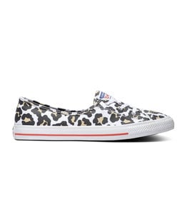 CHUCK TAYLOR ALL STAR  BALLET LACE SLIP WHITE/BLACK/DESERT C083LEO-566778C