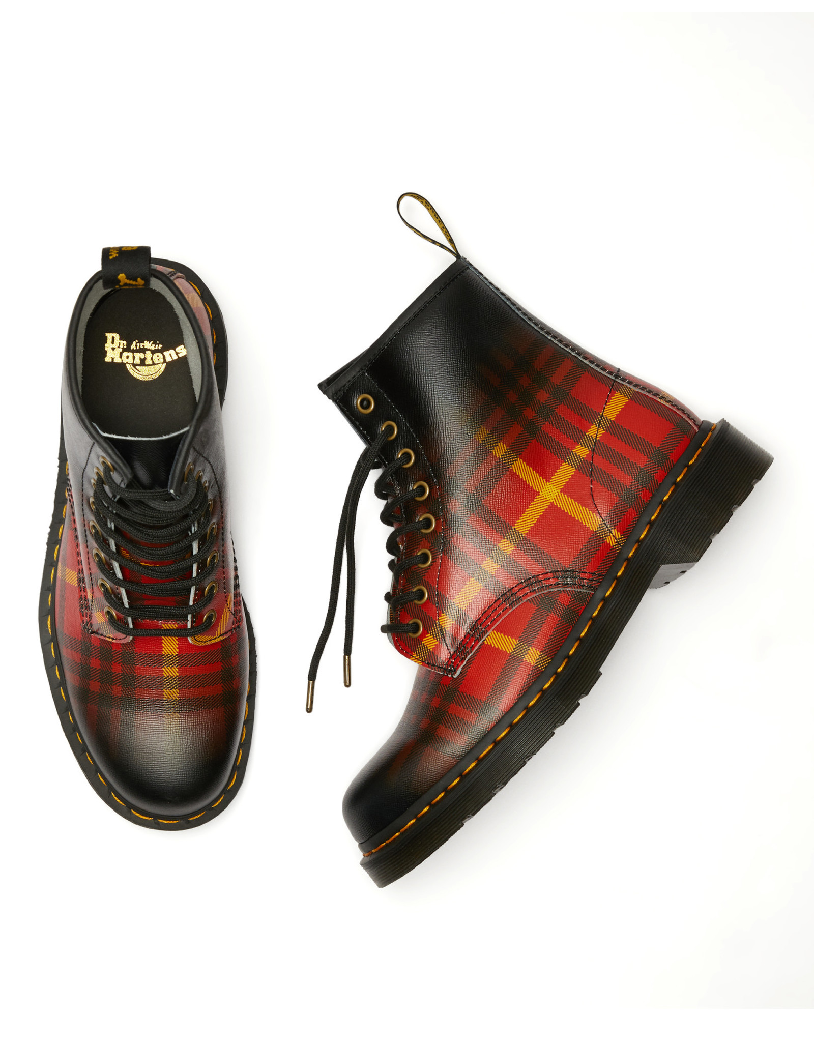 tartan doc martens