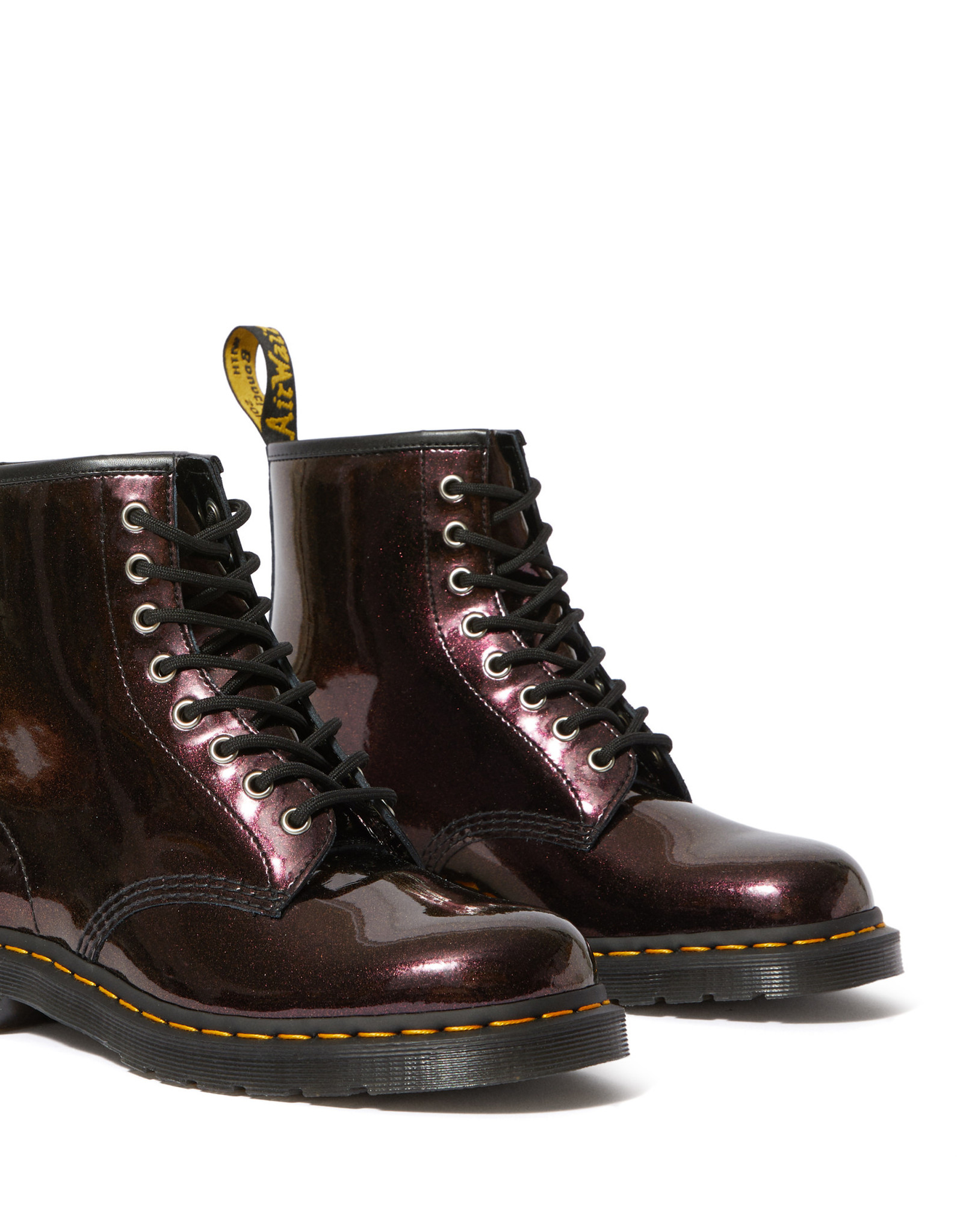 purple sparkle dr martens
