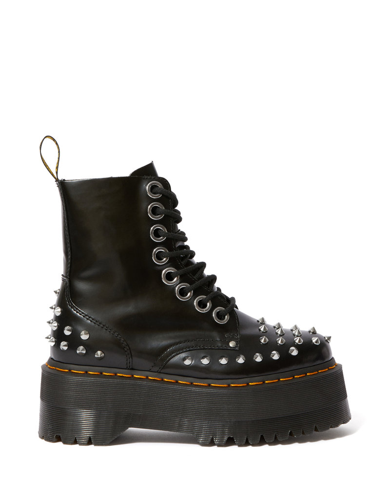 dr martens black buttero