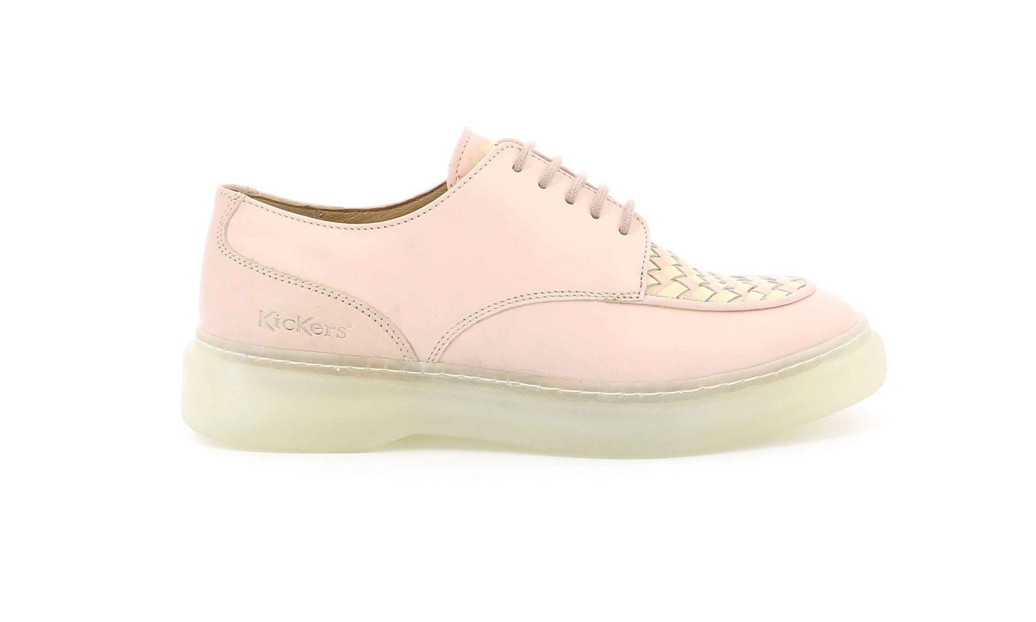 Pink platform kickers sale