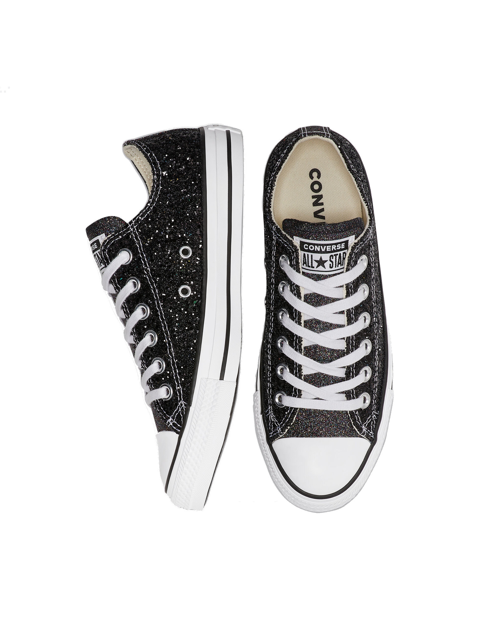 CHUCK TAYLOR ALL STAR OX BLACK/SILVER/WHITE C13BS-566270C