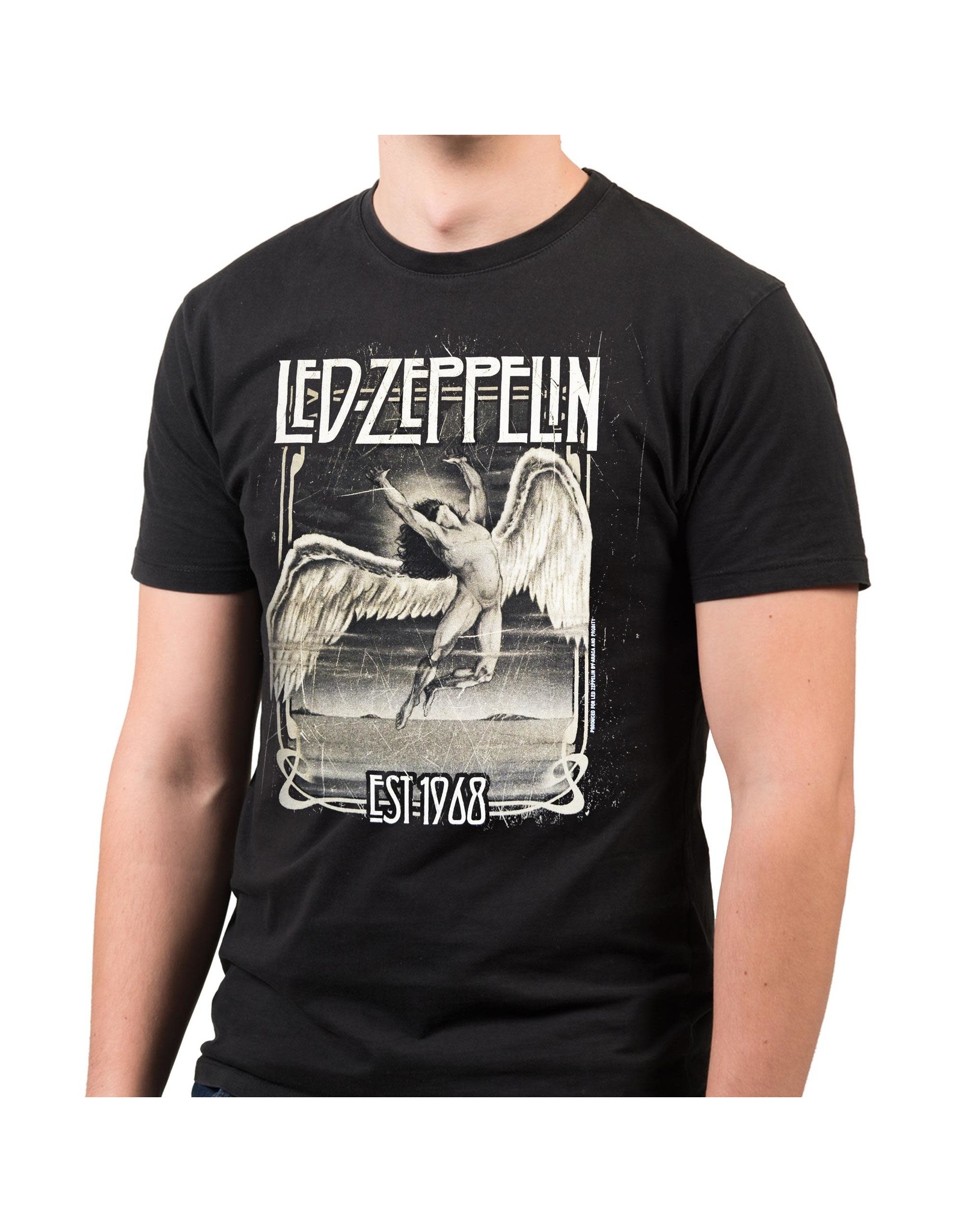 led zeppelin angel shirt