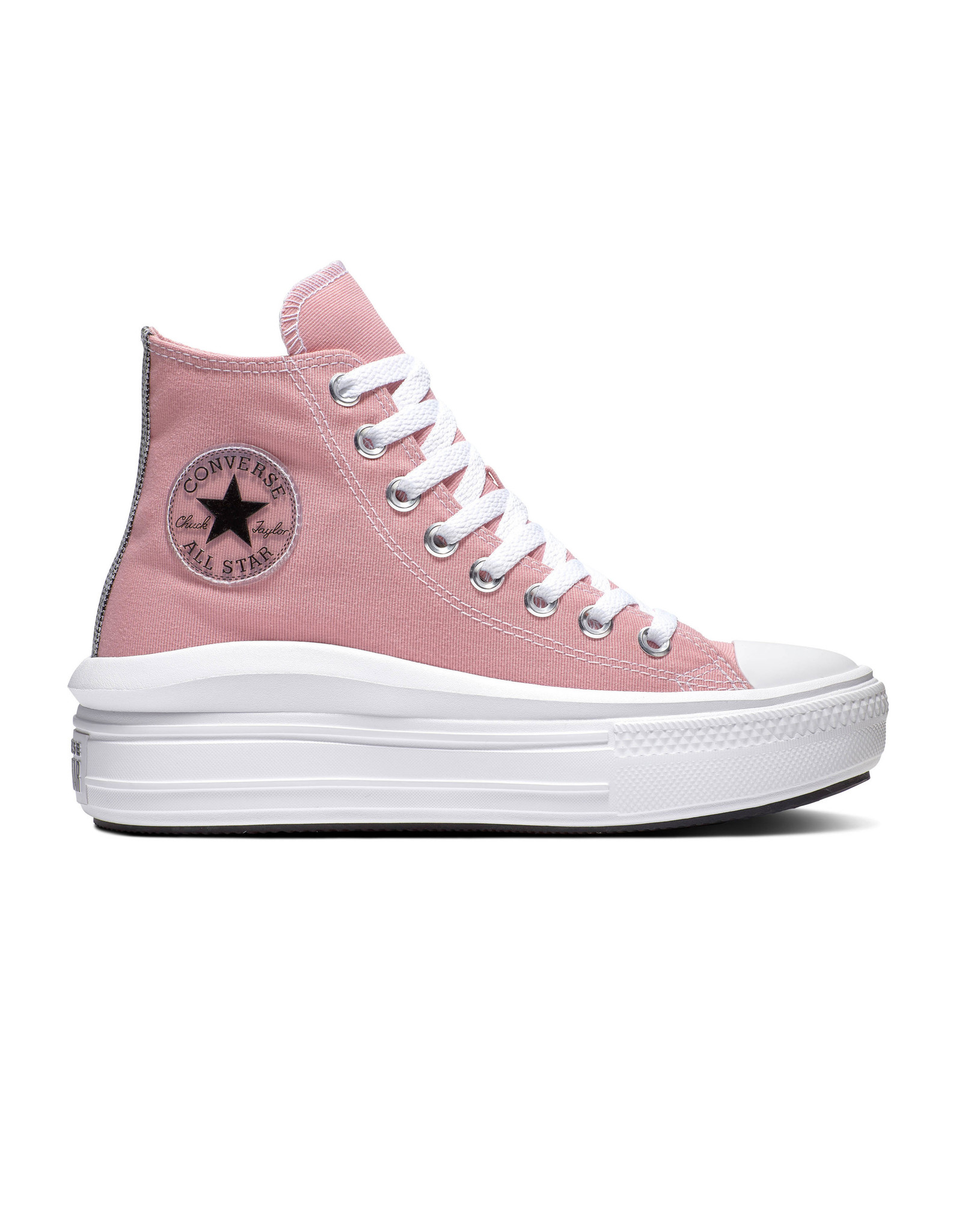 pink black converse