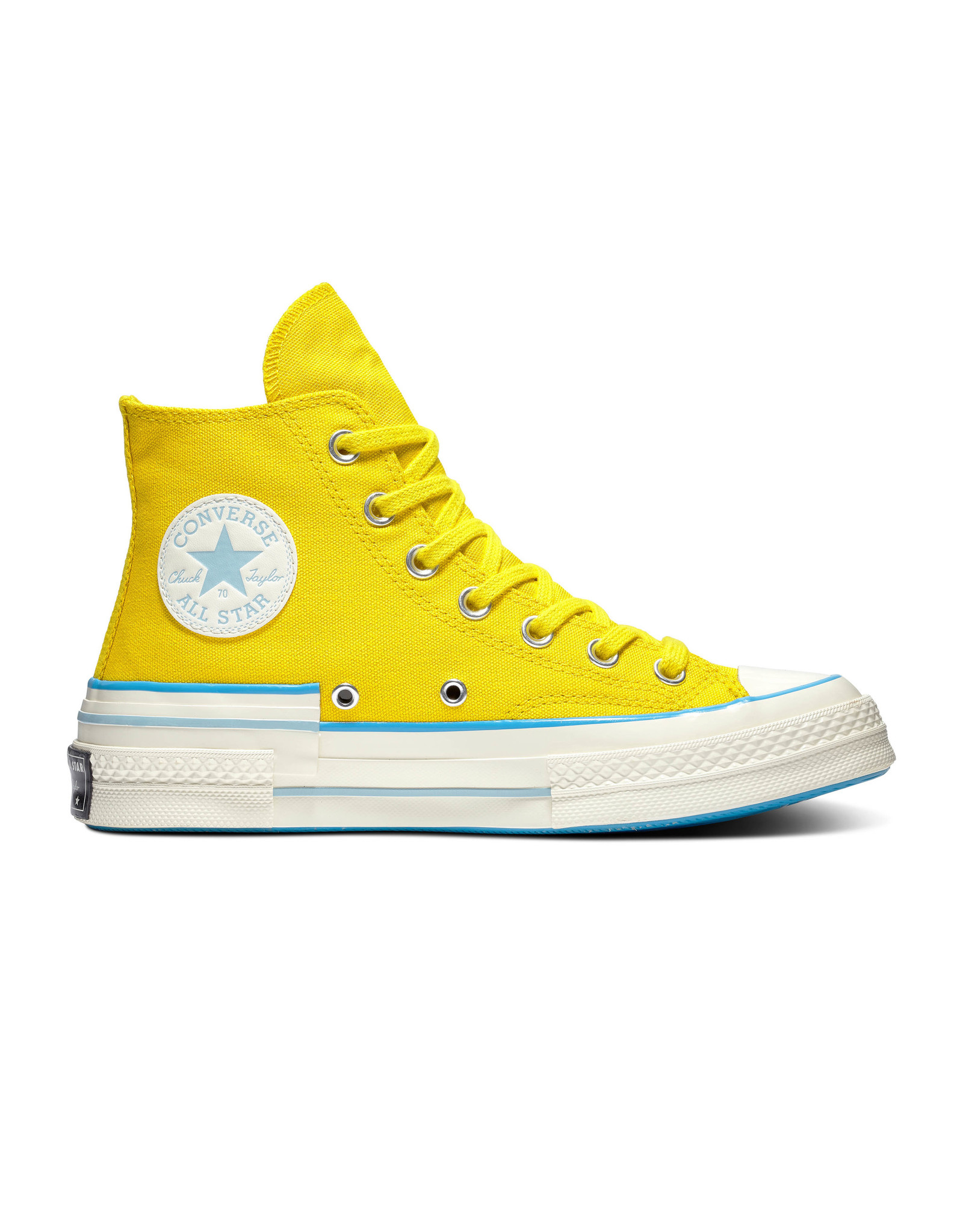 blue yellow converse