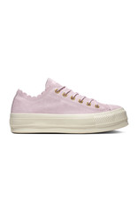 CHUCK TAYLOR ALL STAR LIFT OX SUEDE PINK FOAM/GOLD/EGRET C13PPF-563500C