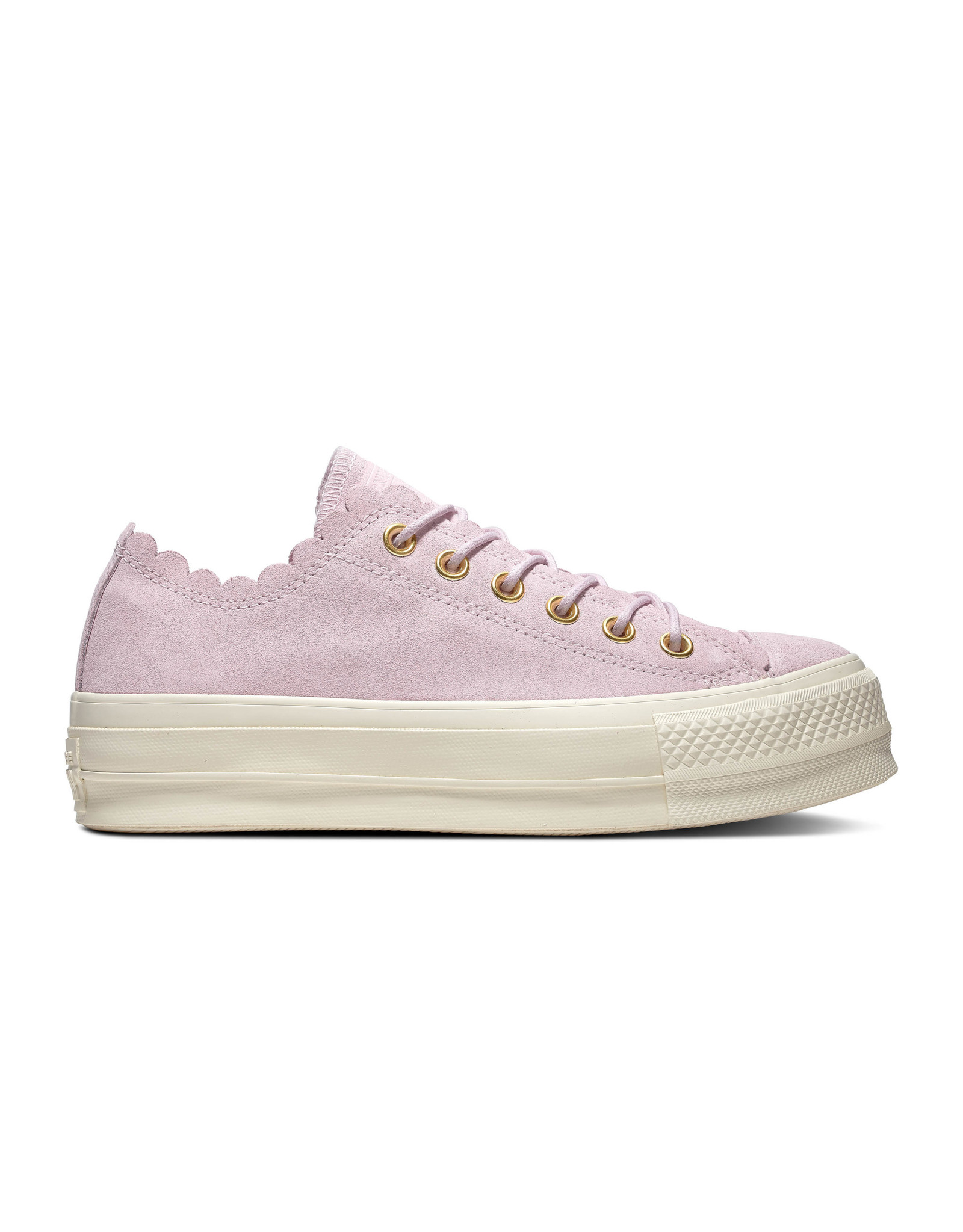 CHUCK TAYLOR ALL STAR LIFT OX SUEDE PINK FOAM/GOLD/EGRET C13PPF-563500C