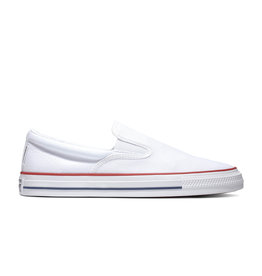 CHUCK TAYLOR DOUBLE GORE SLIP WHITE/GARNET C087W-167940C