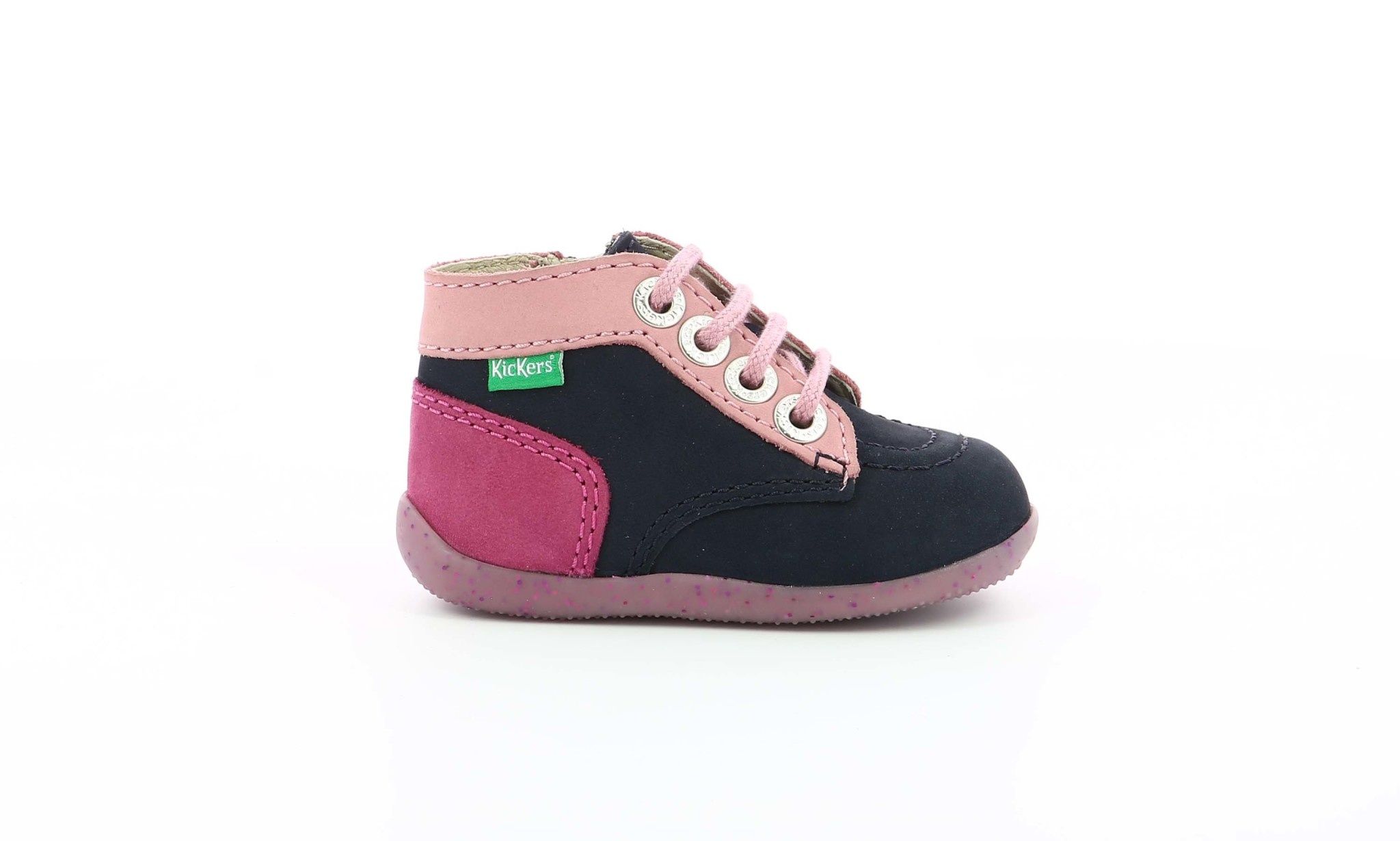 kickers bonzip rose