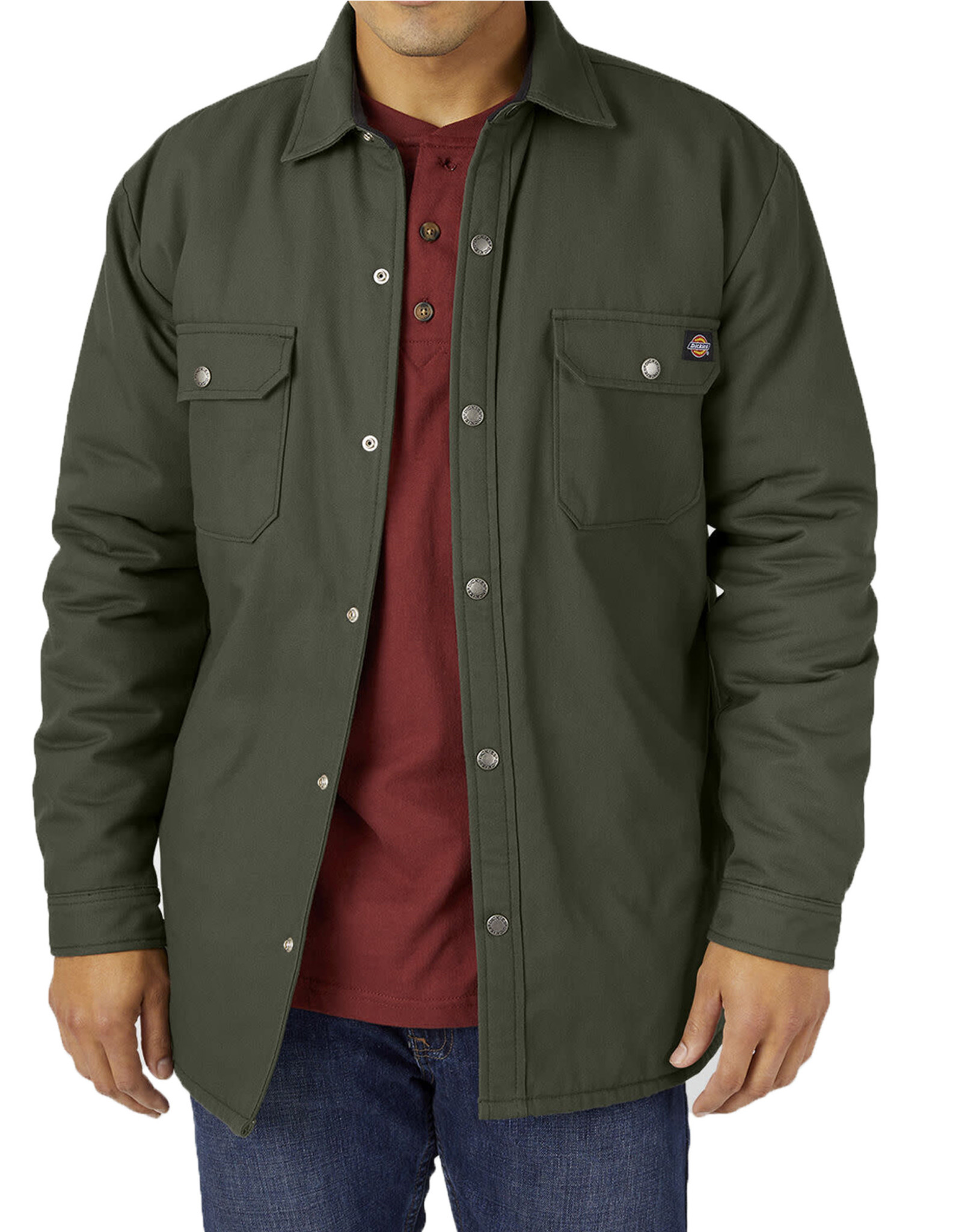 dickies flannel lined shirt