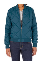 Women's Quilted Bomber Jacket FJ800