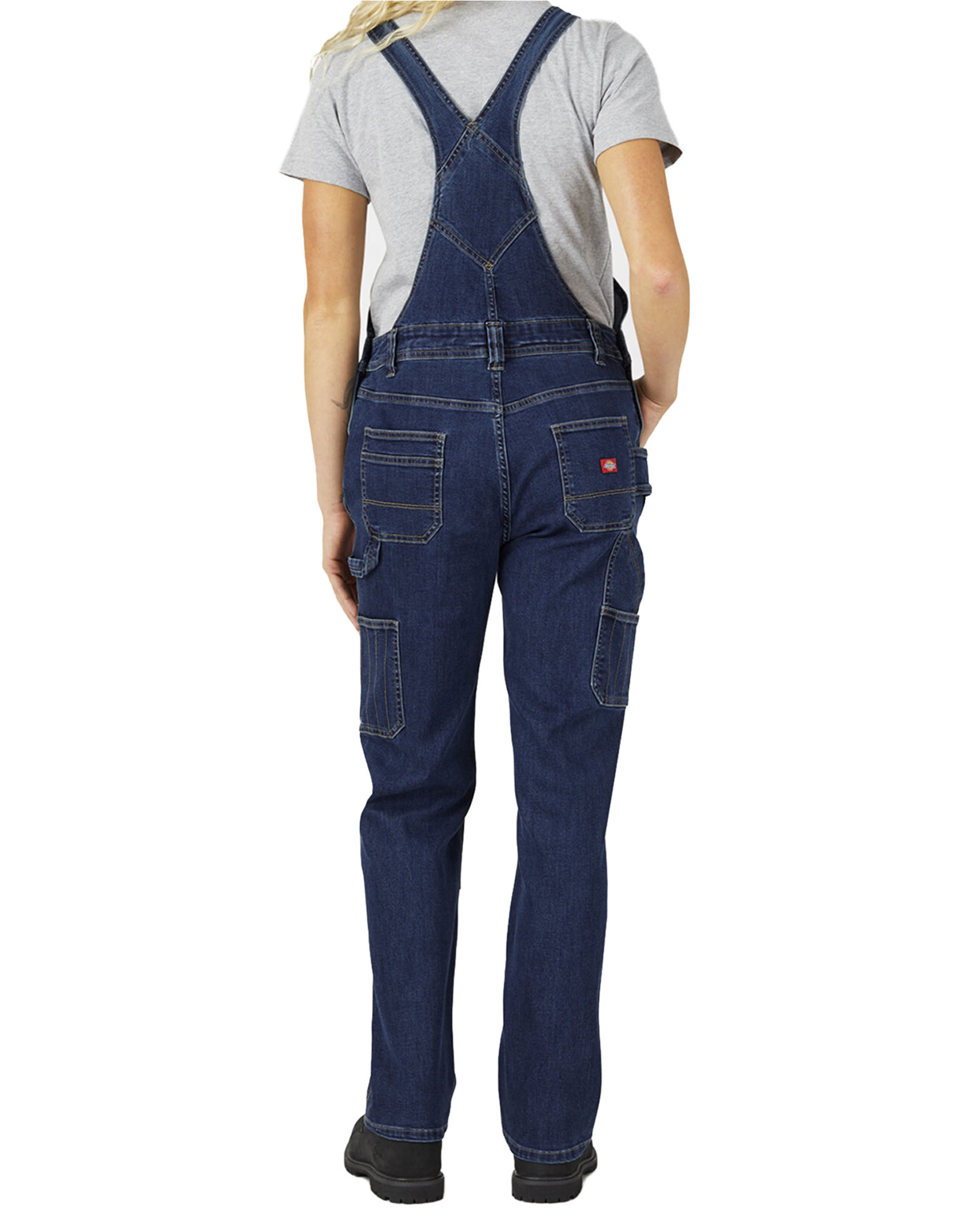 Women’s Double Front Denim Bib Overalls FB250