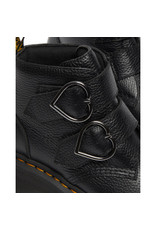 DEVON HEART BLACK MILLED NAPPA SH53BN-R26439001