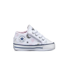 CHUCK TAYLOR CRIBSTER MID WHITE/PINK/SILVER C12LUNA-871092C