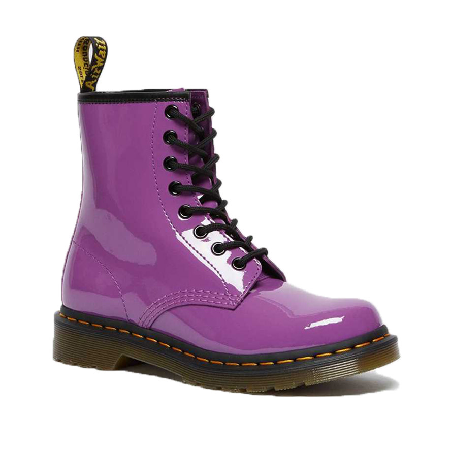 1460 W BRIGHT PURPLE PATENT LAMPER 815PPU-R26425501 Boutique X20 MTL