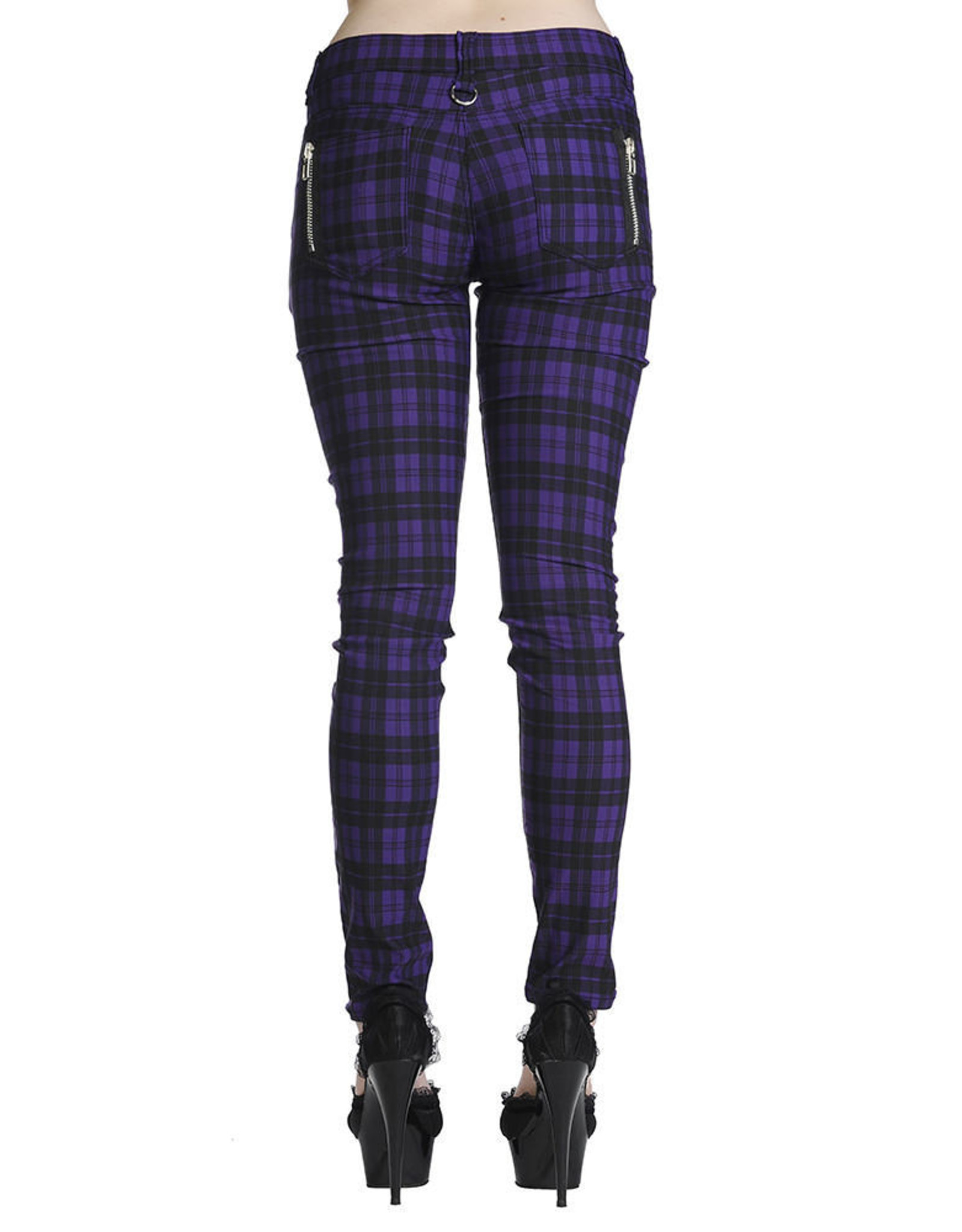 - Purple Checkered Pant