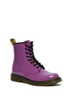 DR. MARTENS 1460 PASCAL YOUTH BRIGHT PURPLE PATENT LAMPER Y815YPPU-R26772501