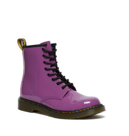 DR. MARTENS 1460 PASCAL YOUTH BRIGHT PURPLE PATENT LAMPER Y815YPPU-R26772501