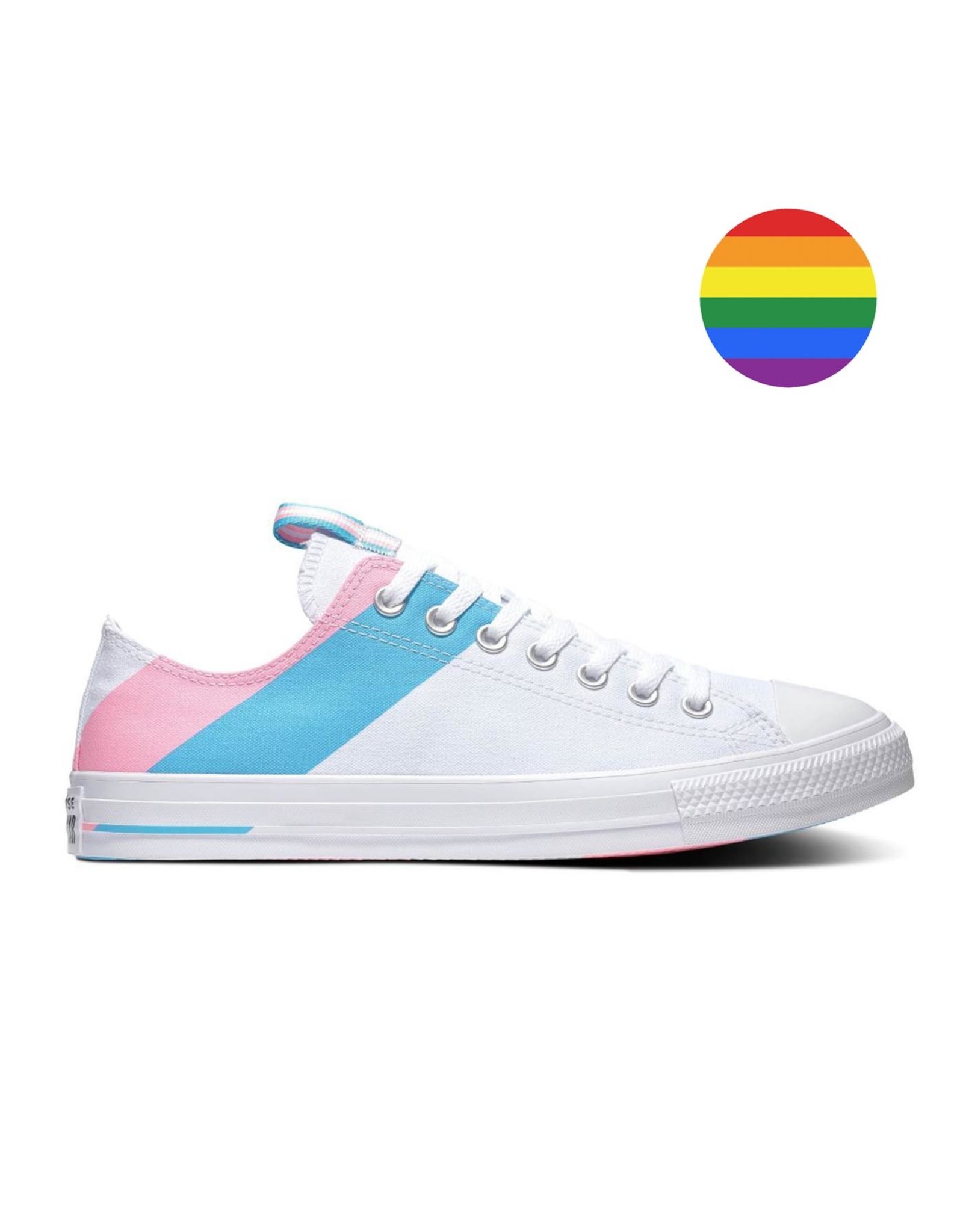 CHUCK TAYLOR OX WHITE/90S PINK/GNARLY BLUE C14TRA-167760C