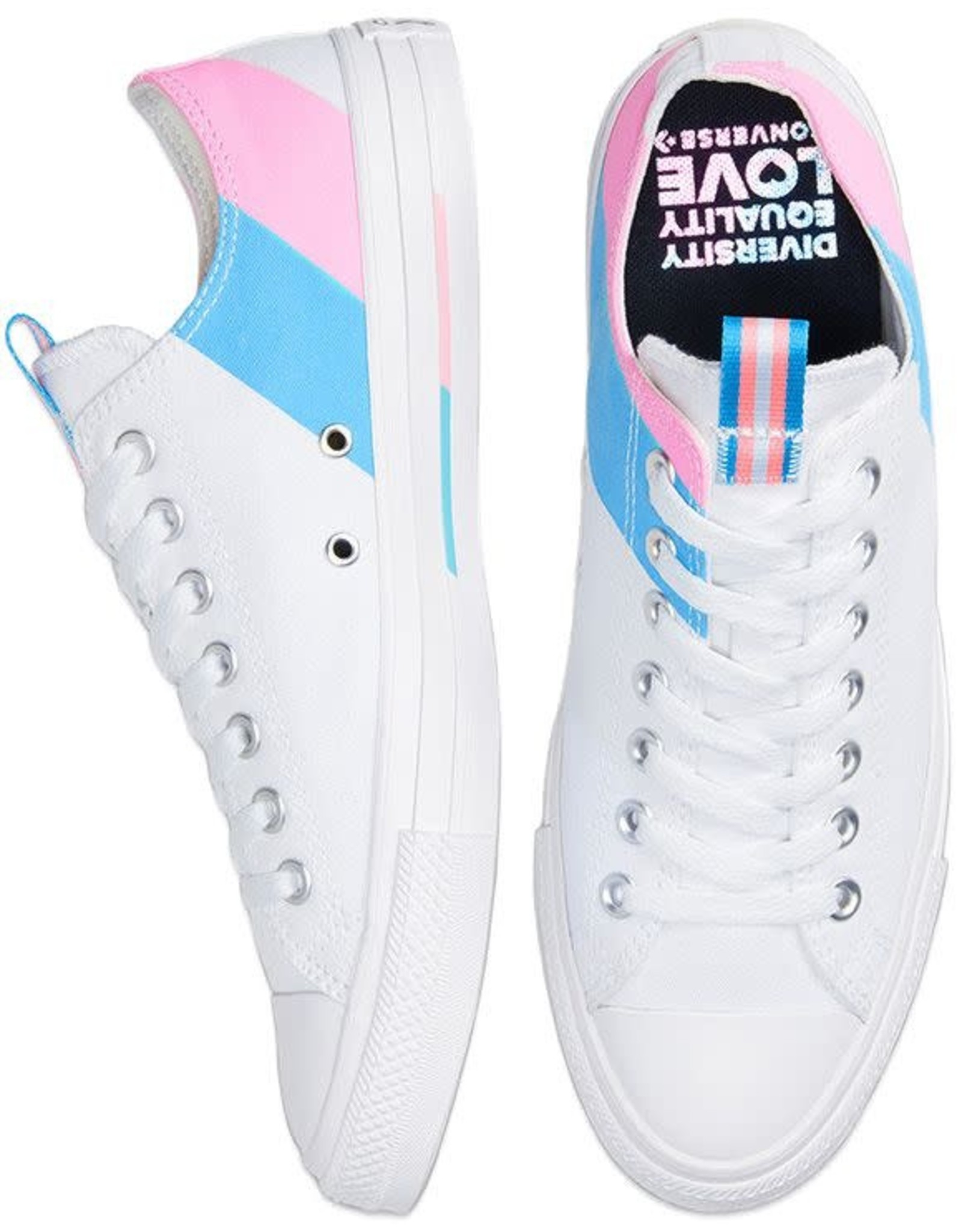 CHUCK TAYLOR OX WHITE/90S PINK/GNARLY BLUE C14TRA-167760C