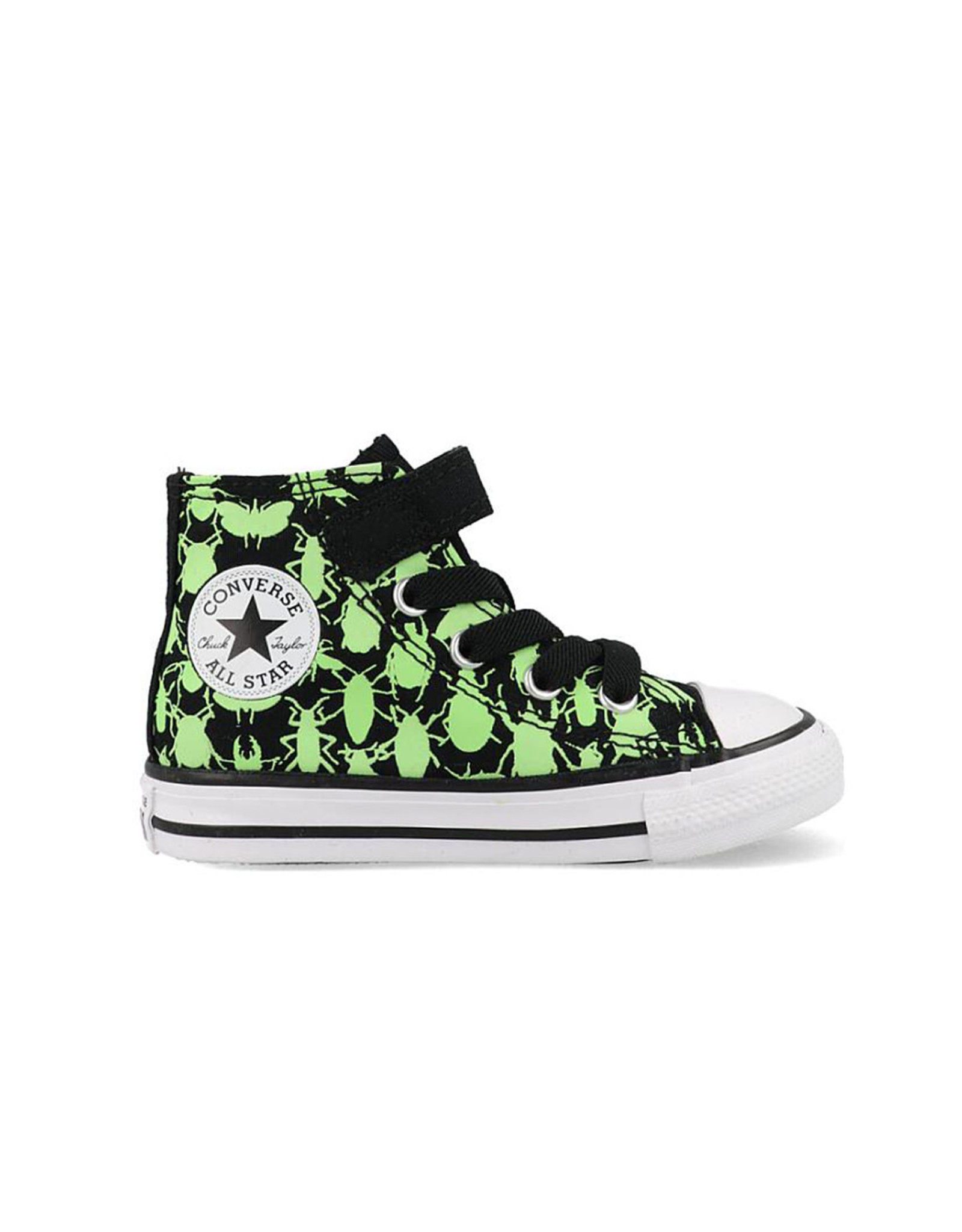 CHUCK TAYLOR ALL STAR 1V HI BLACK/CERAMIC GREEN/WHITE CMBUG-770717C