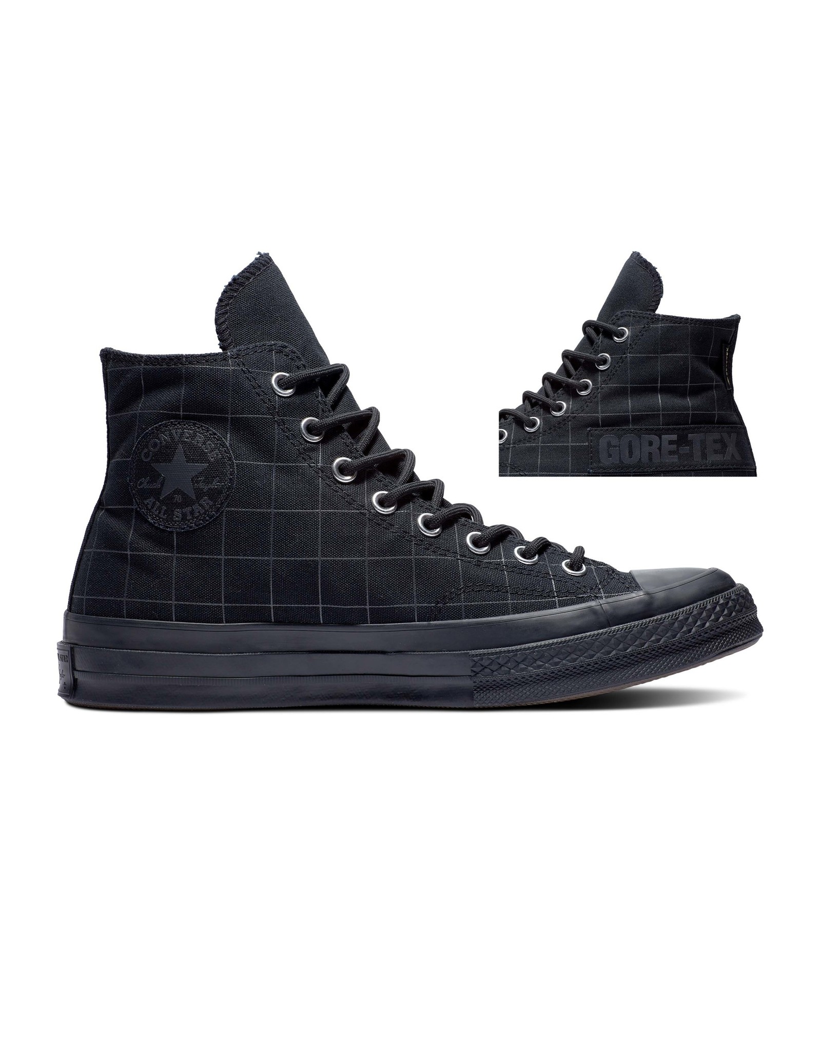 CHUCK 70 GTX HI BLACK/BLACK/BLACK C21GTB-171443C