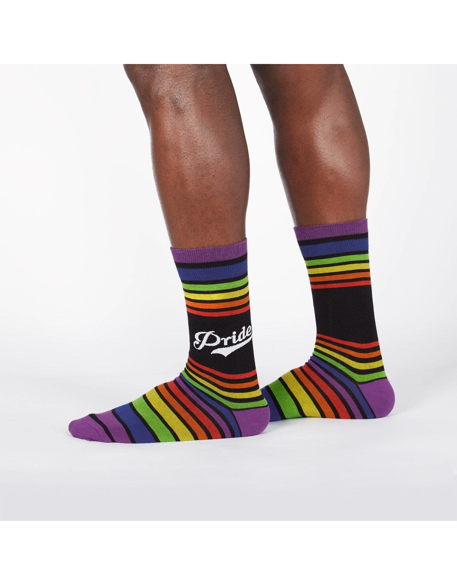 SOCK IT TO ME Men's Team Pride Crew Socks