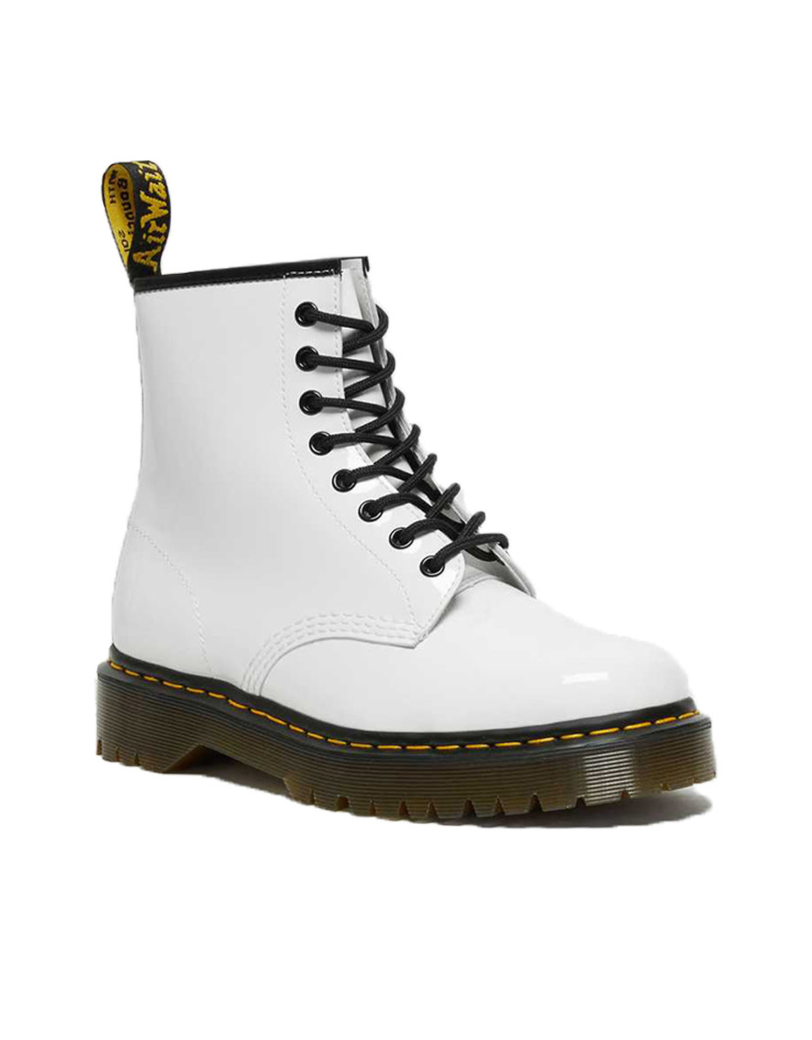 DR. MARTENS 1460 BEX WHITE PATENT LAMPER R26886100 - Boutique X20 MTL
