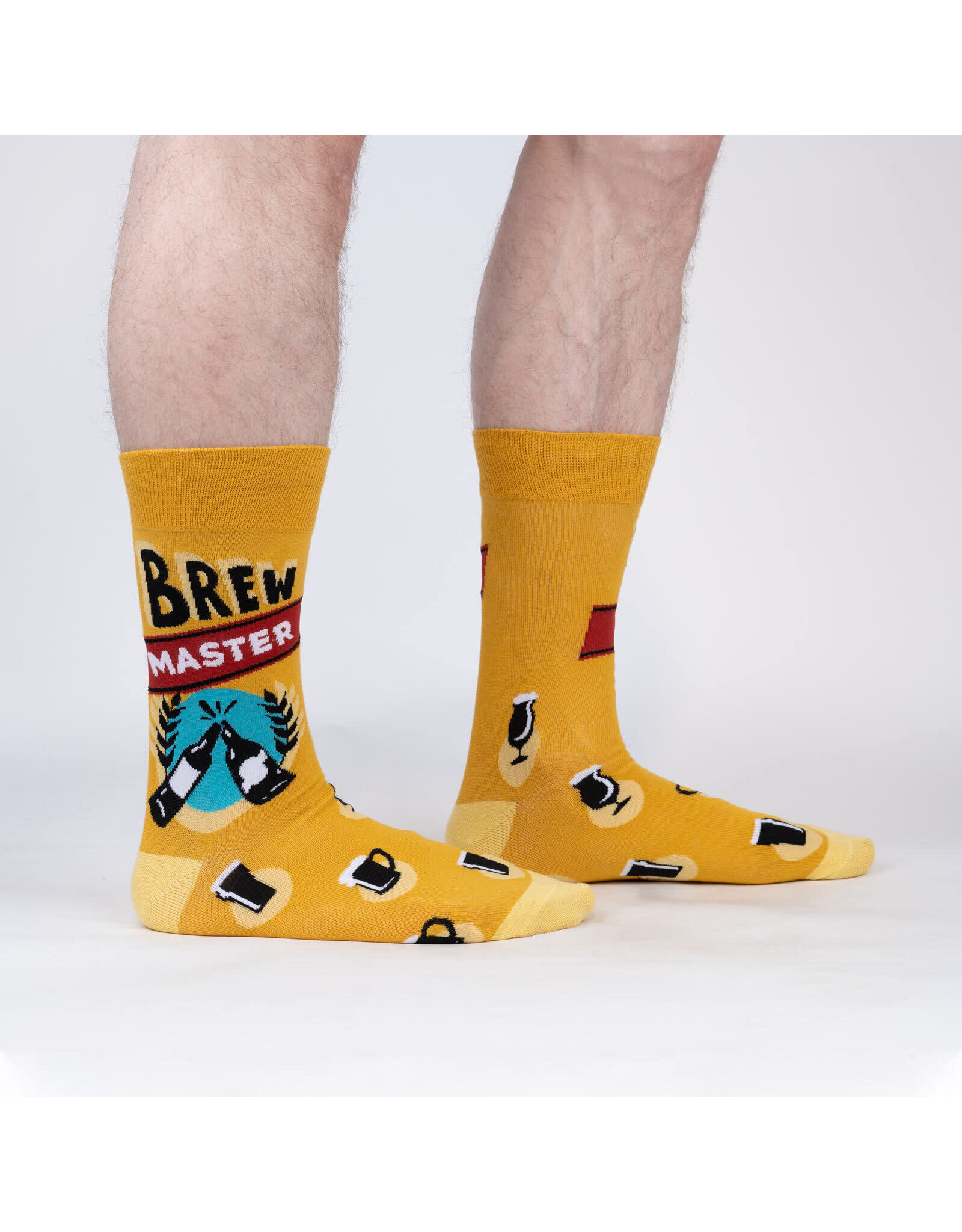 SOCK IT TO ME Men's Brew Master Crew Socks
