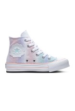 Chuck Taylor All Star EVA LIFT HI WHITE/STORM PINK CDPER-372752C