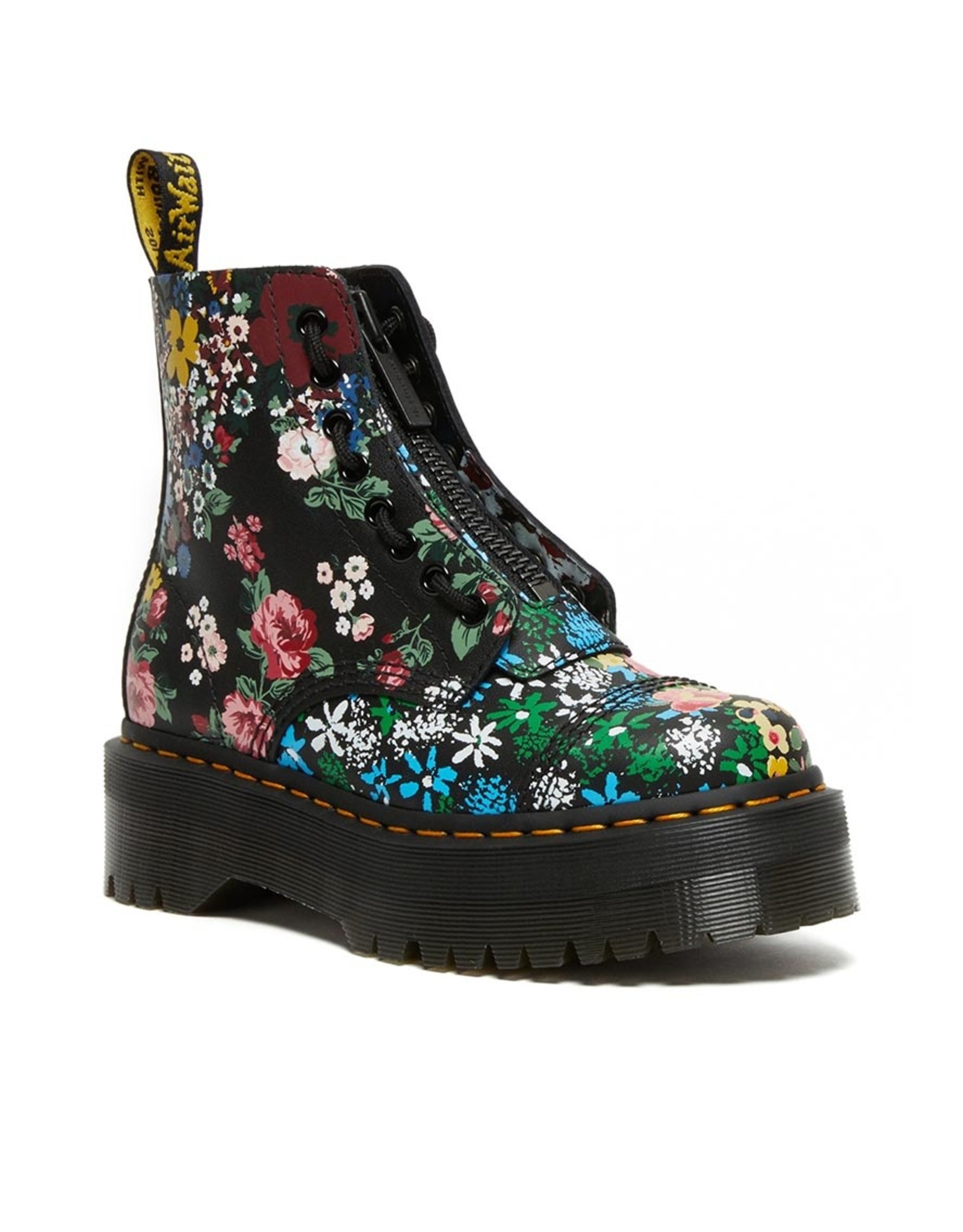 Kids floral shop doc martens