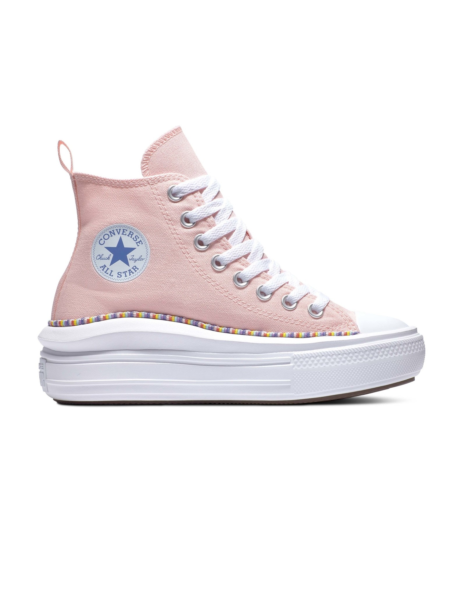 Chuck Taylor All Star MOVE HI STORM PINK/WASHED INDIGO CDMOP-372783C/272853C