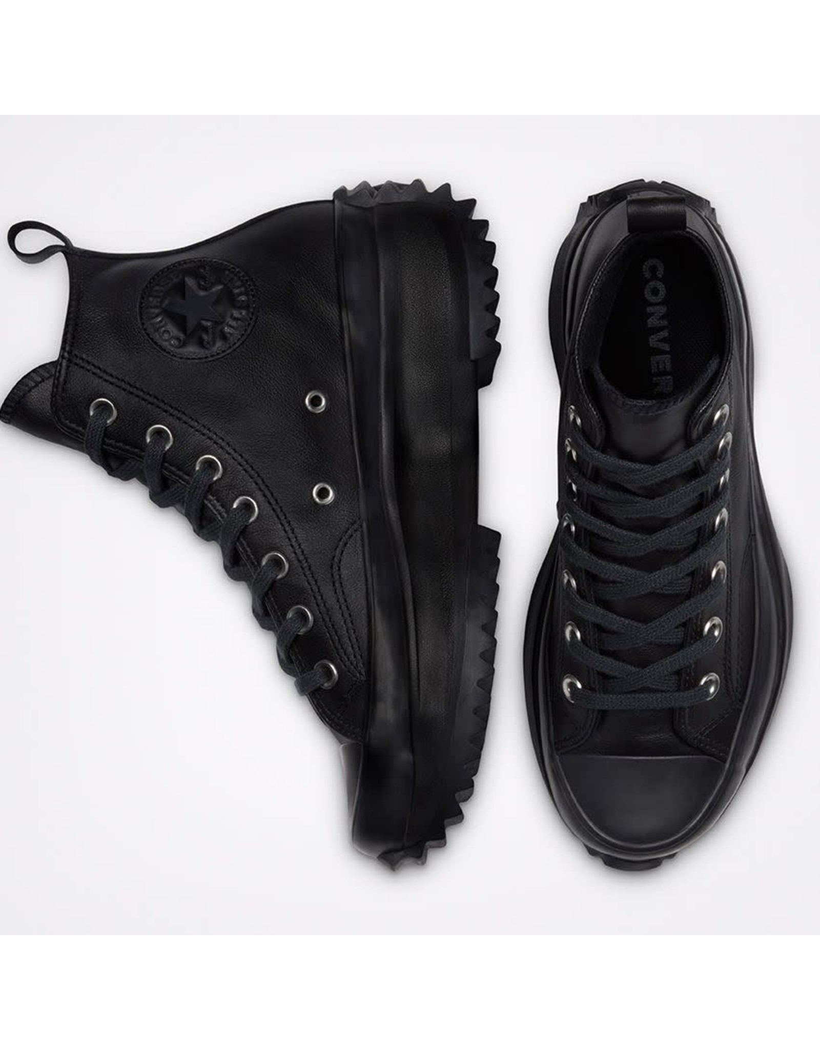 CONVERSE RUN STAR HIKE HI LEATHER BLACK 
