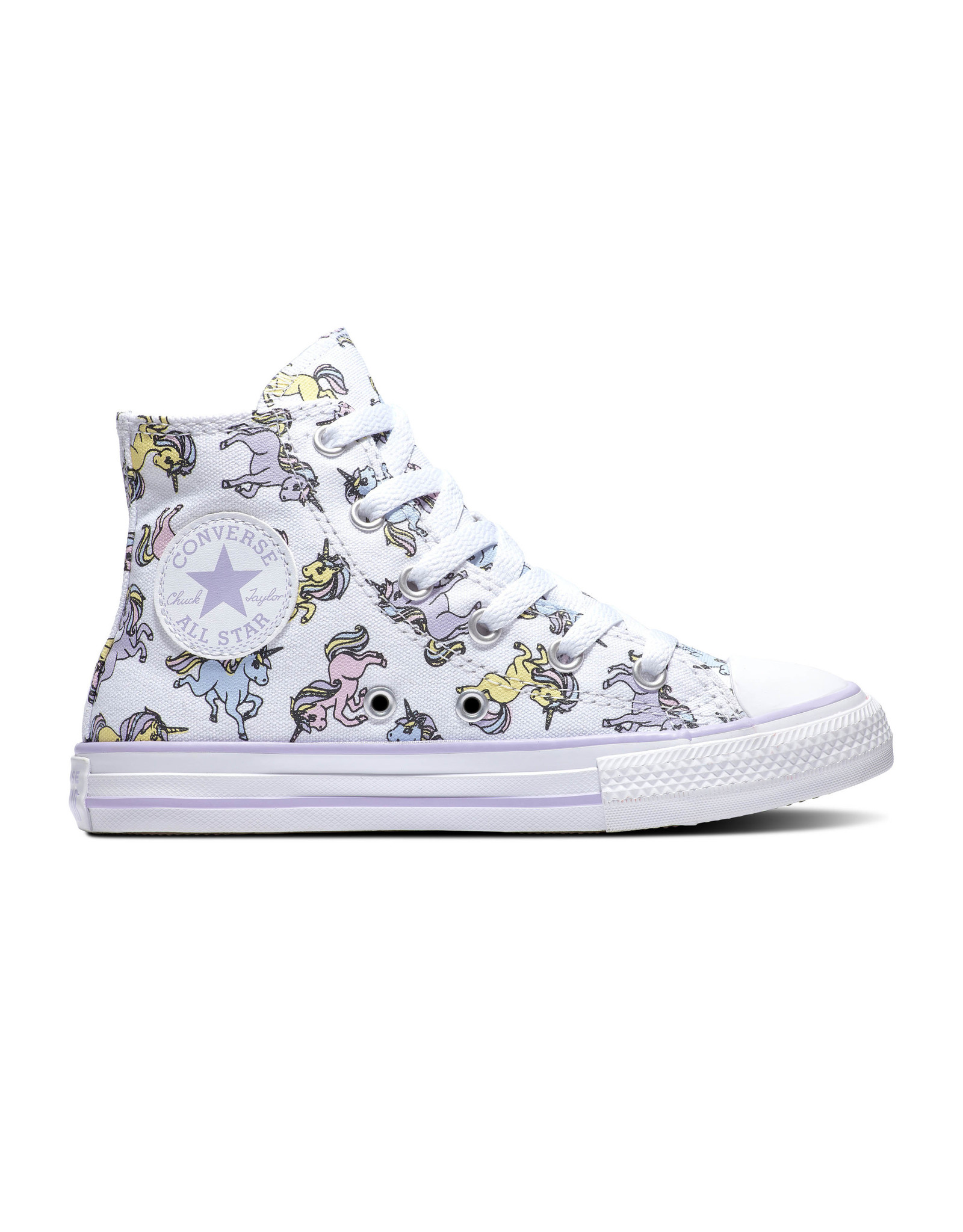 Chuck Taylor All Star HI WHITE/MOONSTONE VIOLET CDLIC-A00927C