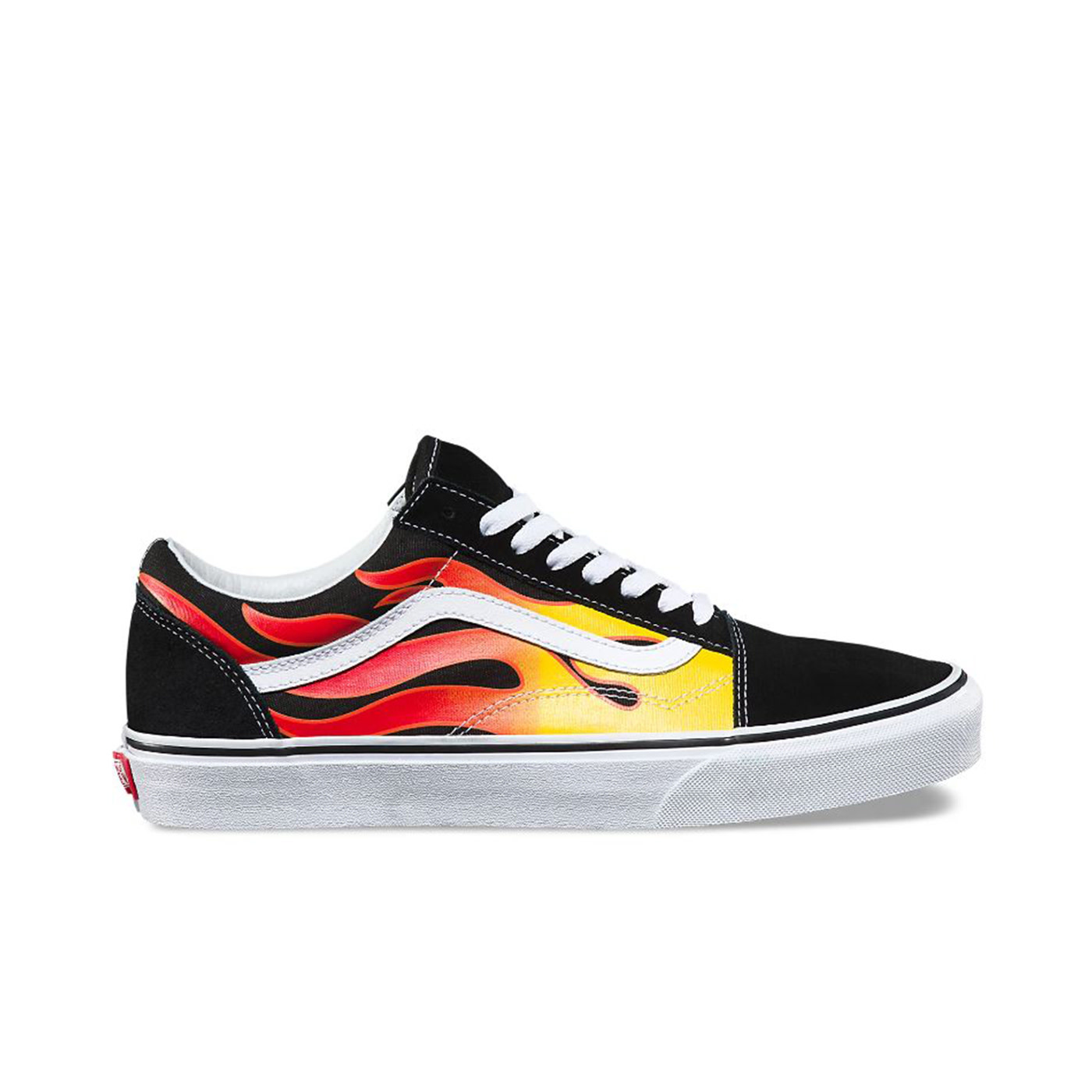 超希少 Vans Old Skool Flame Black TrueWhite VANS OLD SKOOL BLACK/BLACK/TRUE WHITE - VN0A38G1PHN - Boutique X20 MTL