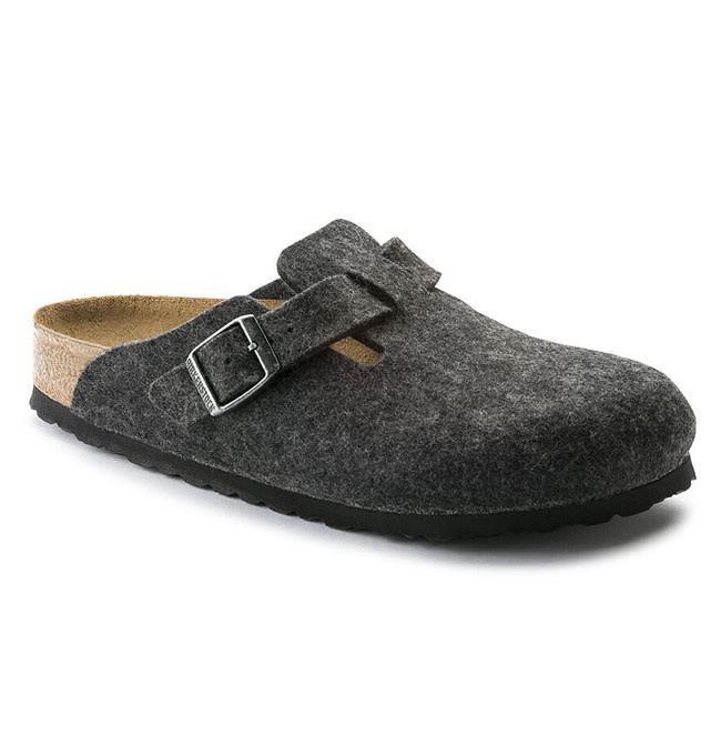 BIRKENSTOCK Boston WO Anthracite REGULAR 160371 Boutique X20 MTL