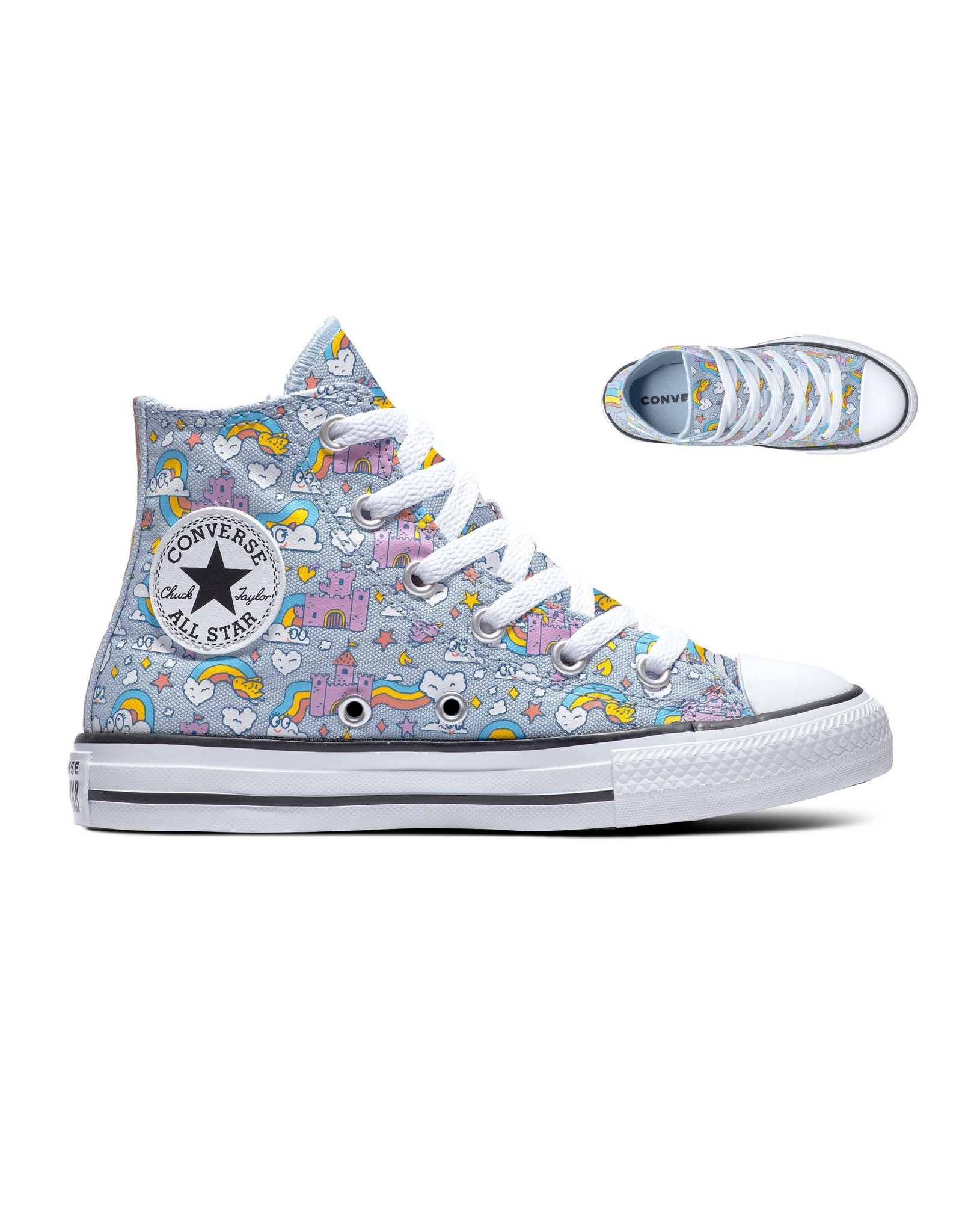 Chuck Taylor All Star HI LT ARMORY BLUE/BEYOND PINK CDRAIN-372943C