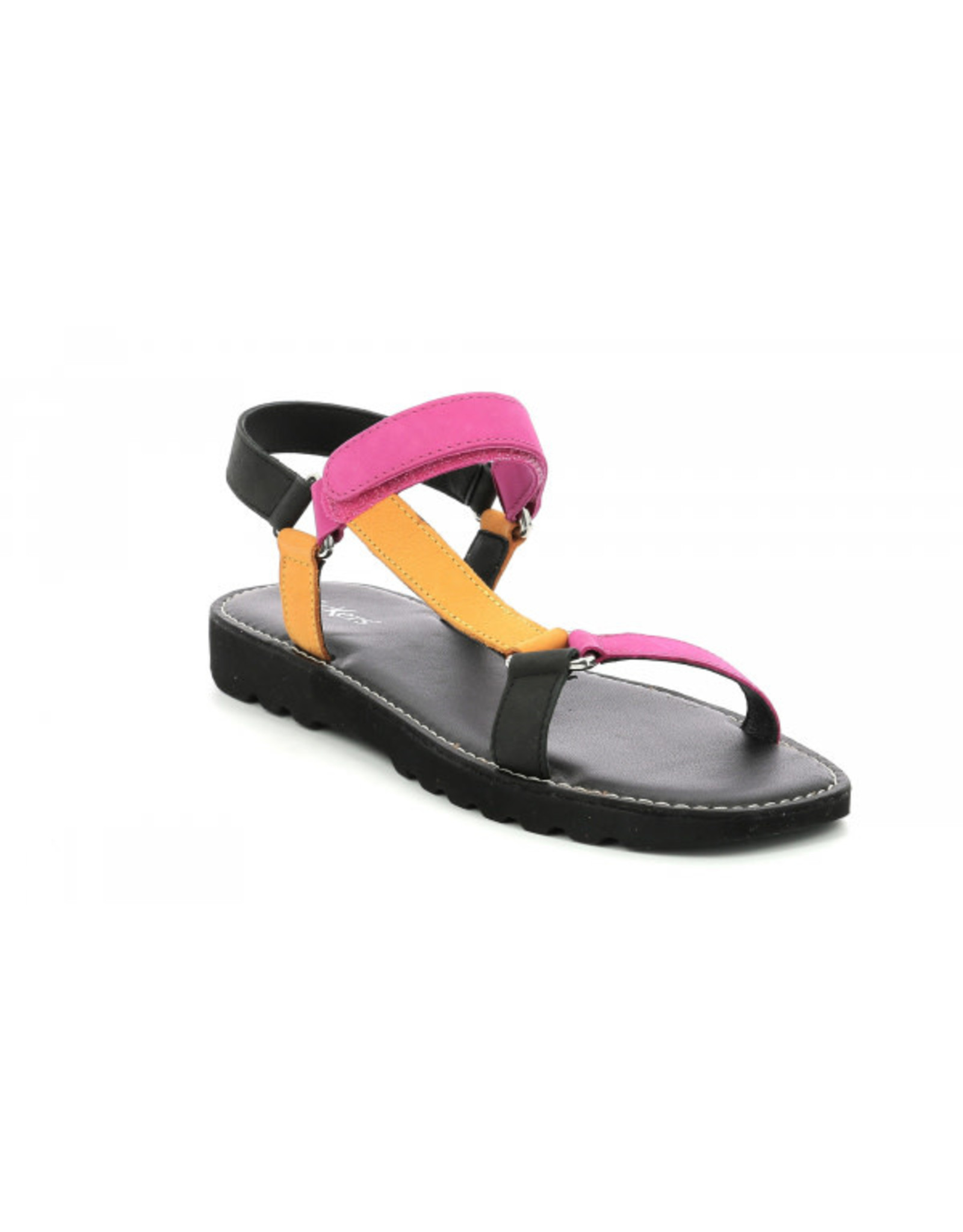 KICK SALSA NOIR JAUNE FUCHSIA K2256NJF 895011-50+81