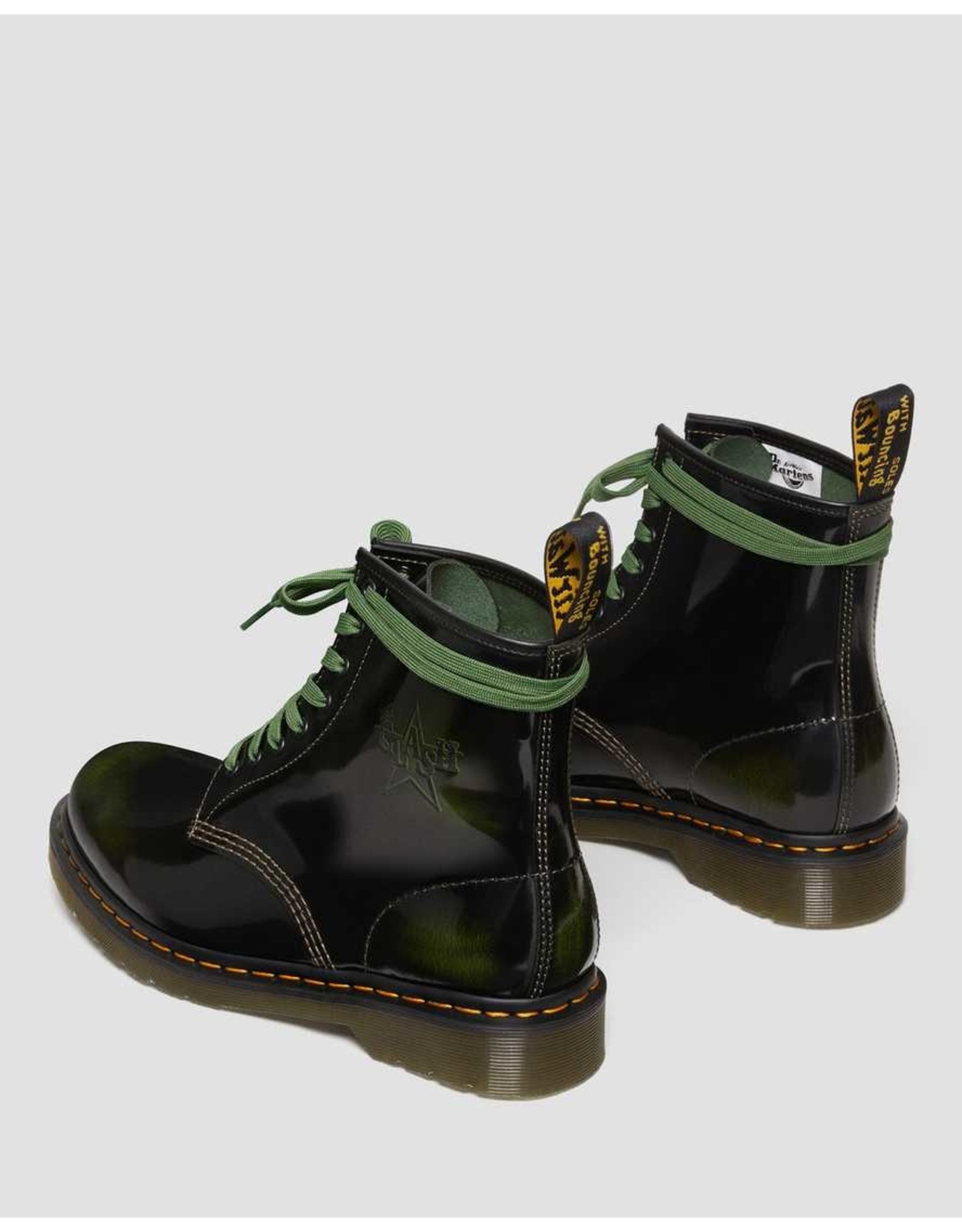DR. MARTENS 1460 THE CLASH ARMY GREEN 
