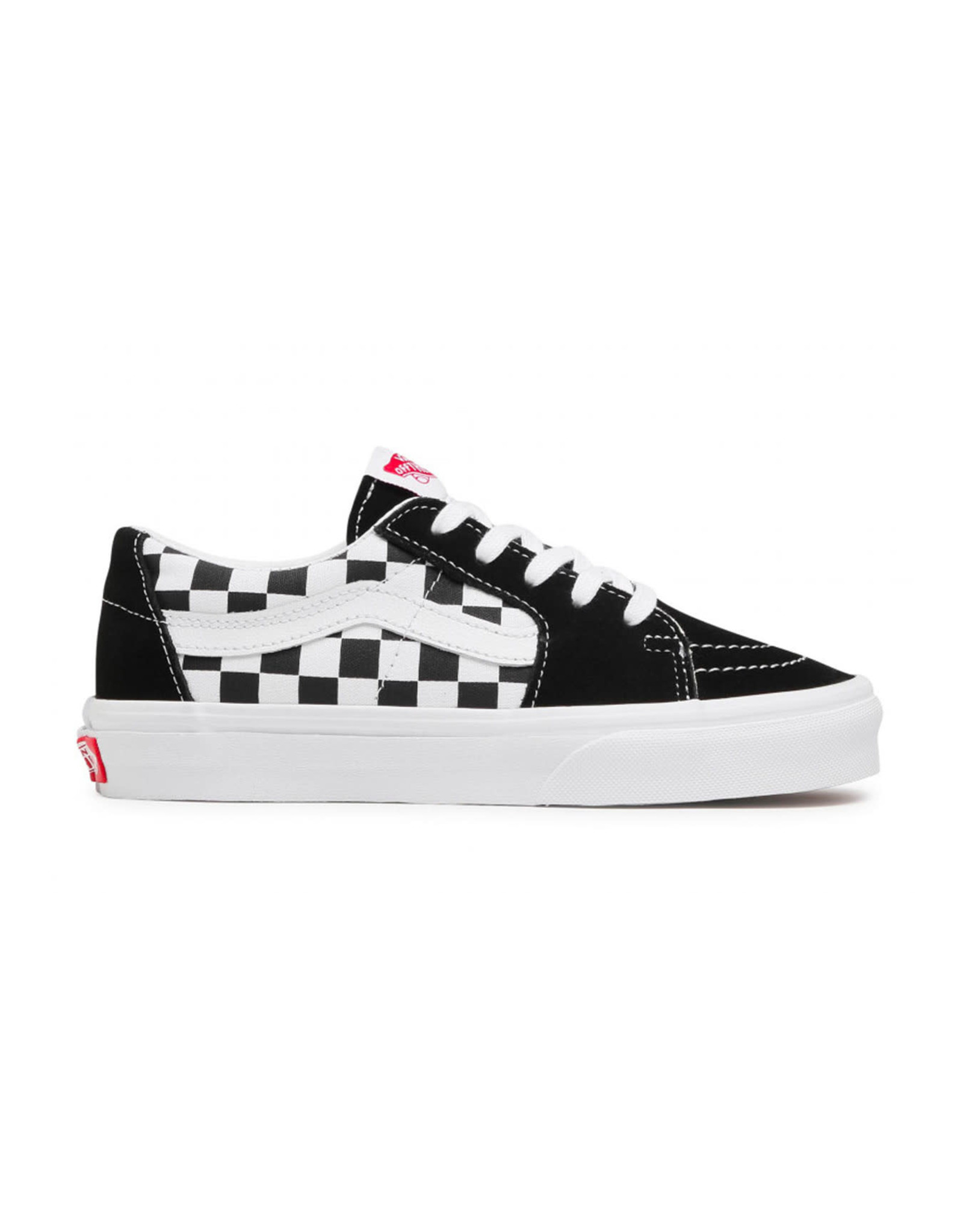 SK8-LOW (CANVAS/SUEDE) BLACK/CHECKERBOARD V8CHB - VN0A4UUK4W71