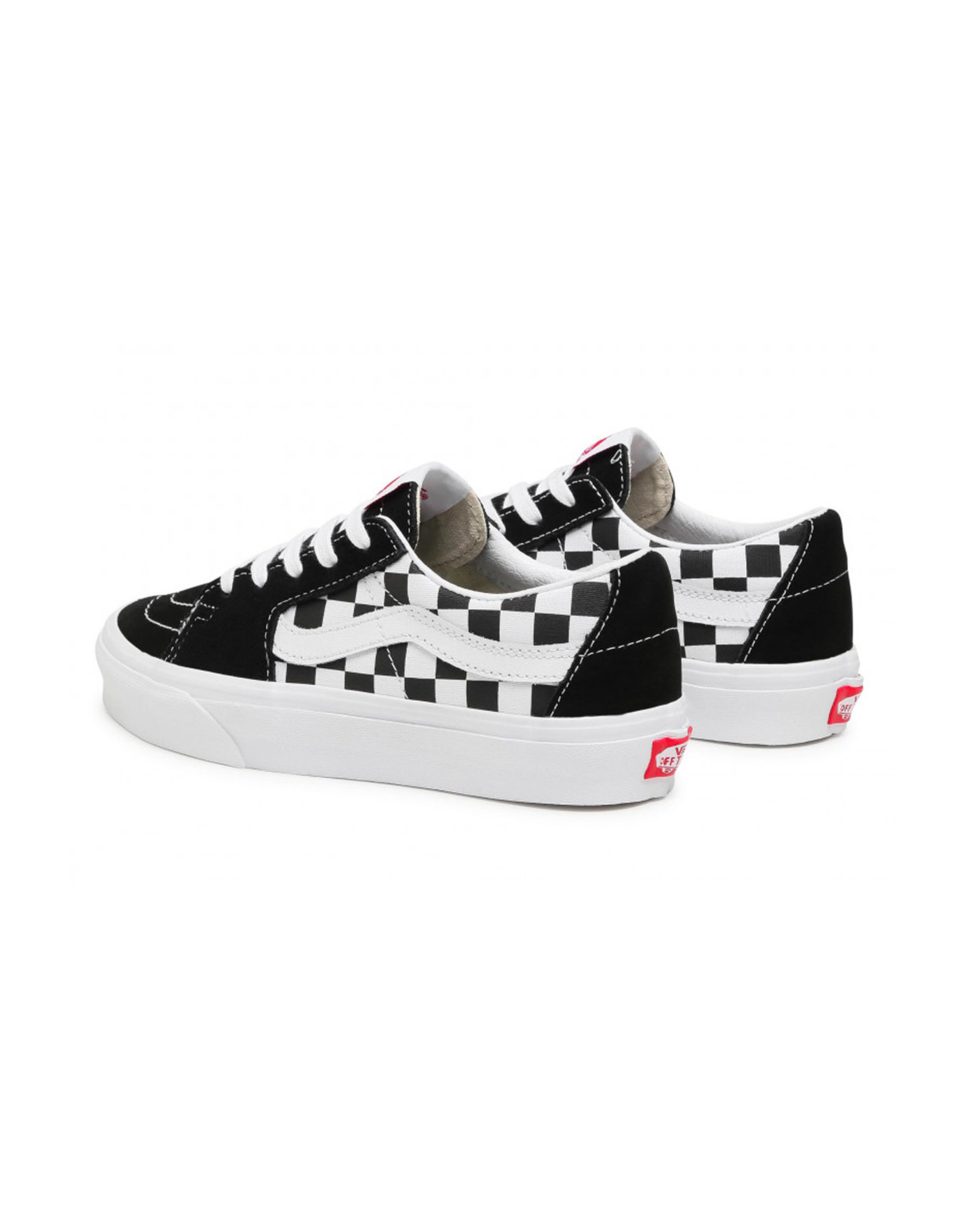 SK8-LOW (CANVAS/SUEDE) BLACK/CHECKERBOARD V8CHB - VN0A4UUK4W71