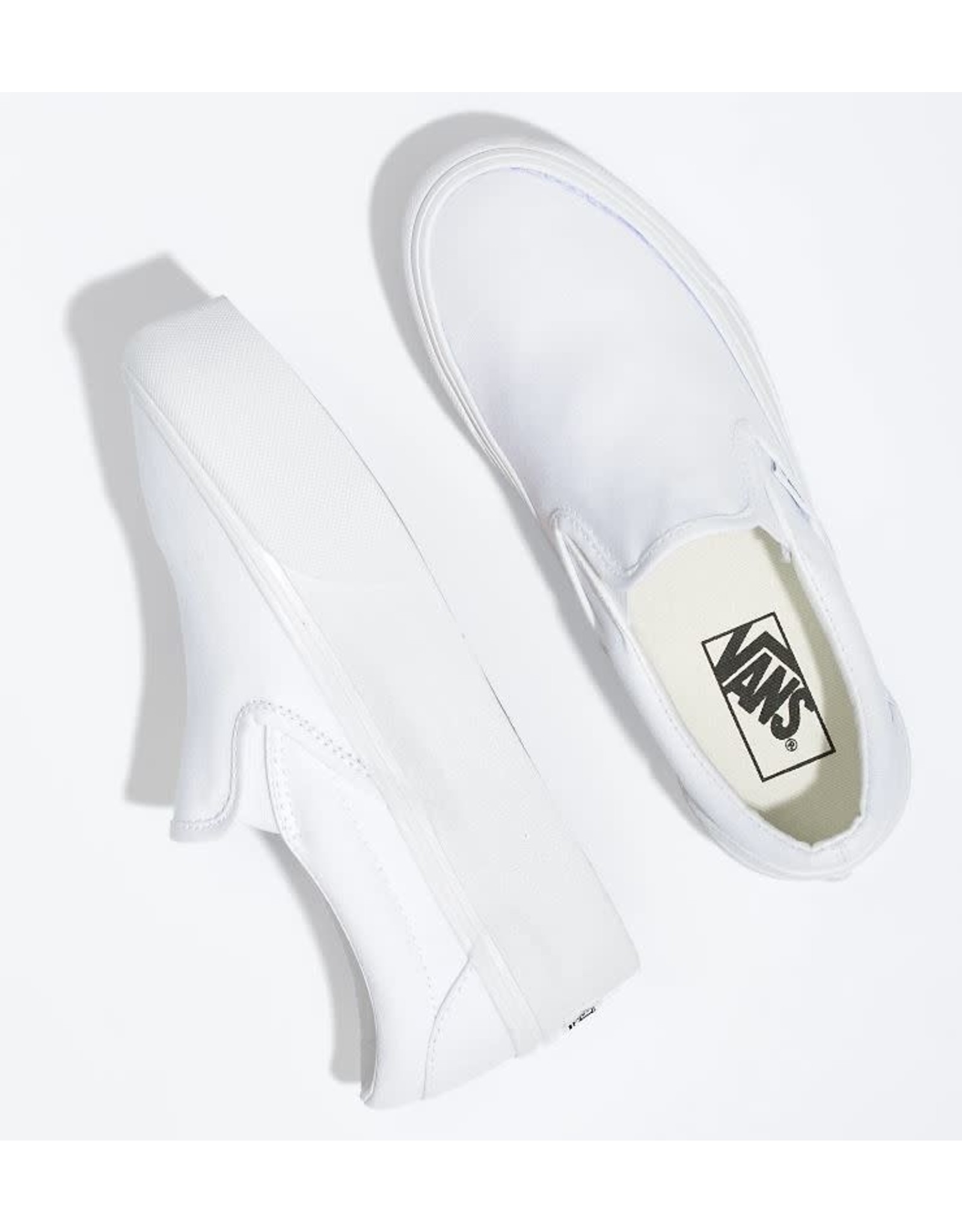 CLASSIC SLIP-ON STACKFORM TRUE WHITE VSP4WMO - VN0A7Q5RW00