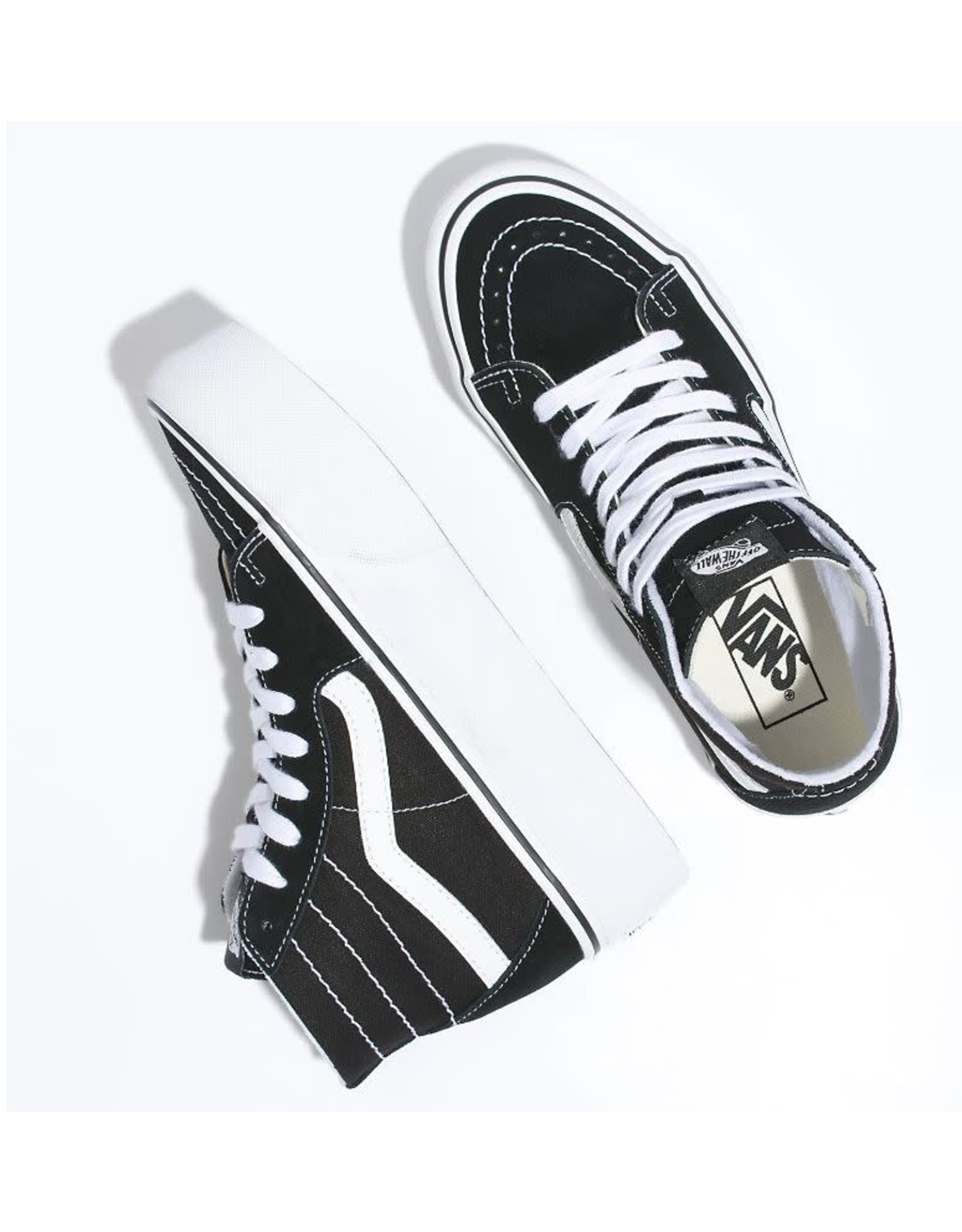 SK8-HI® TAPERED STACKFORM BLACK/TRUE WHITE VSPT1B - VN0A5JMKBMX