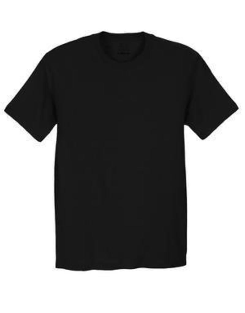 FRUIT OF THE LOOM - Plain Black T-Shirt - Boutique X20 MTL