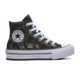 Chuck Taylor EVA LIFT PLATFORM BUTTERFLY SHINE BLACK/GOLD/WHITE CDPAP - A01513C