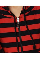 Cat Ears Striped Hoodie