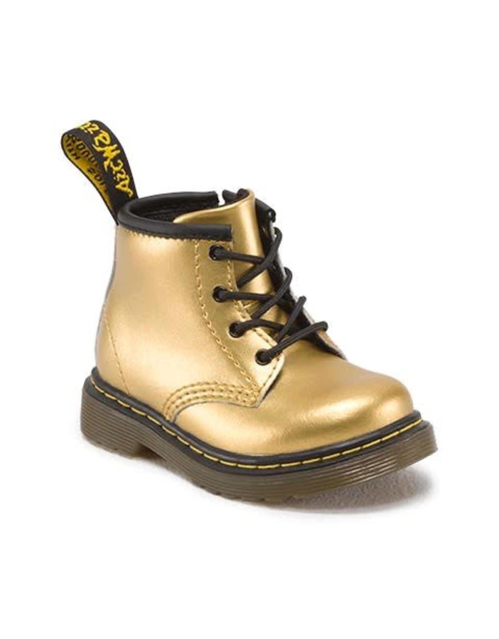 dr martens gold boots