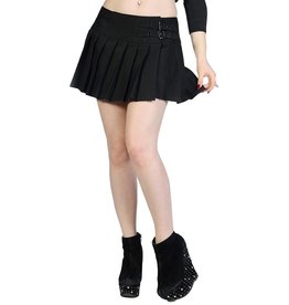 - Plain Black Mini Skirt