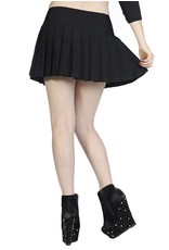 - Plain Black Mini Skirt